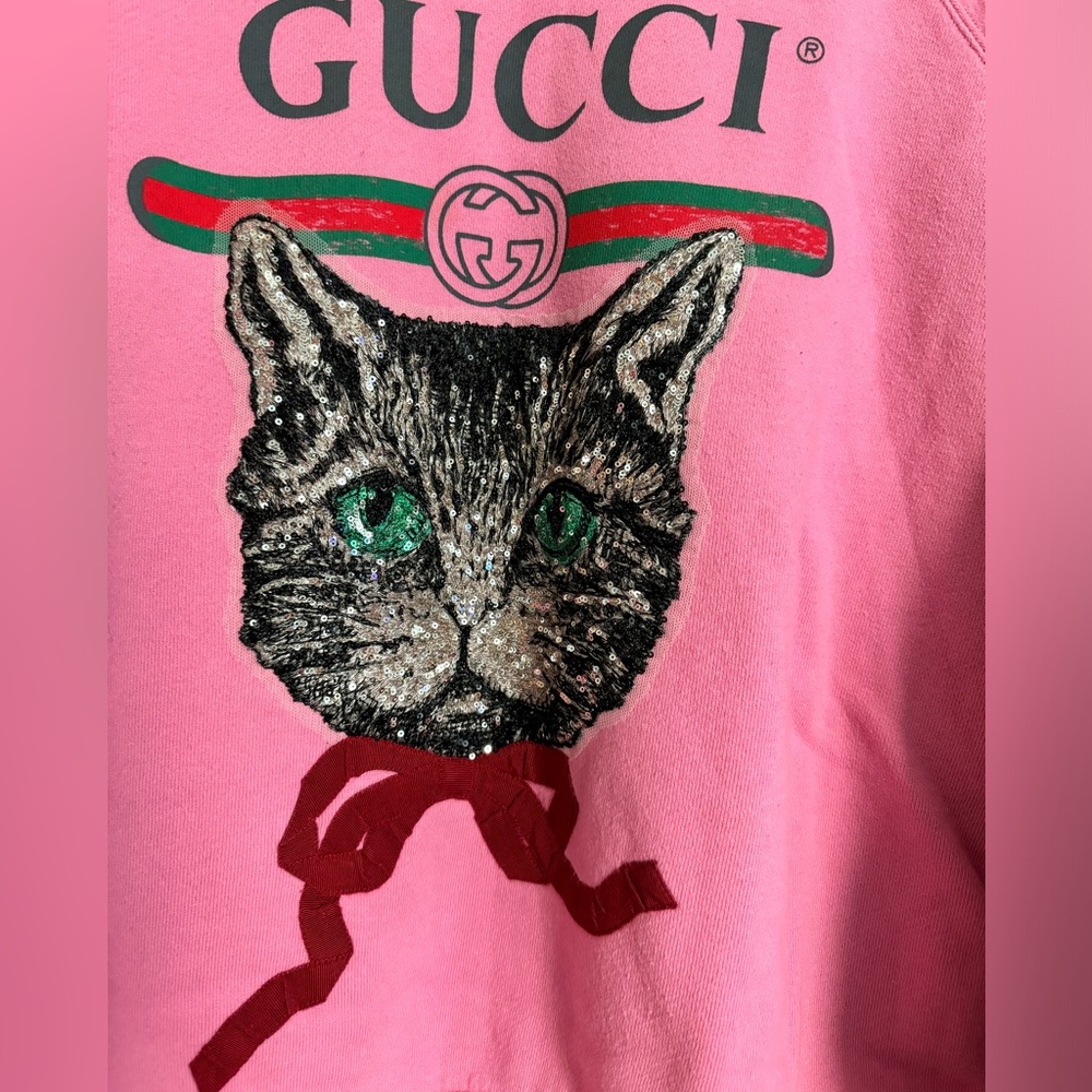 Gucci Logo Sweatshirt With Mystic
Cat size XS - Picture 9 of 11